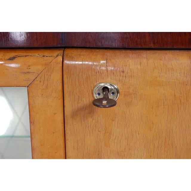 Art Decò Mobile Bar With Swivel Door, 1940s For Sale - Image 12 of 18