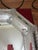 Transparent Vintage Venetian Murano Style Octagonal Glass Mirror For Sale - Image 8 of 12