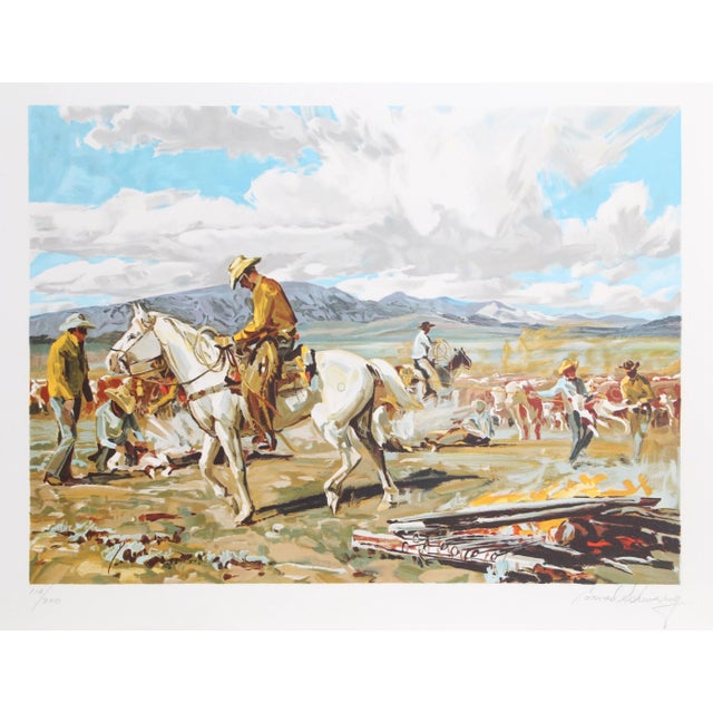 Daily Roper, Conrad Schwiering Lithograph For Sale