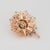 Victorian Antique Victorian Starburst Pendant Diamond 14k Rose Gold Fine Flower Jewelry For Sale - Image 3 of 3