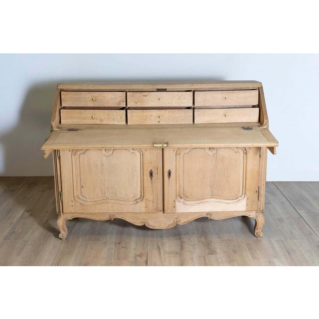 Early 19th Century French Louis XV Style Secretarie For Sale - Image 4 of 8