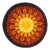 Vintage French Hand-Knotted Cogolin Round Rug, 1960s For Sale