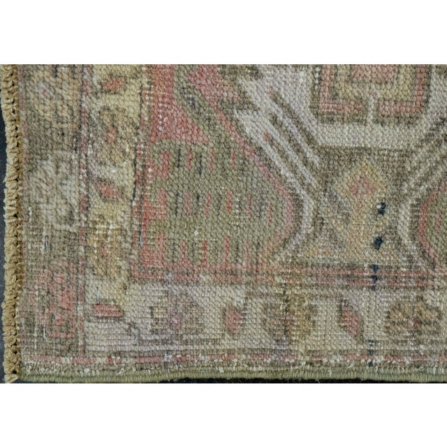 Turkish Mini Rug Oriental Hand Knotted Vintage Rug 1'8" x 3'3" #16616 Explore a curated collection of hallway runners,...