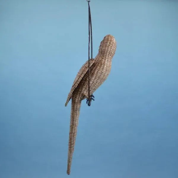 Boho Chic Parrot on a Swing For Sale - Image 3 of 9