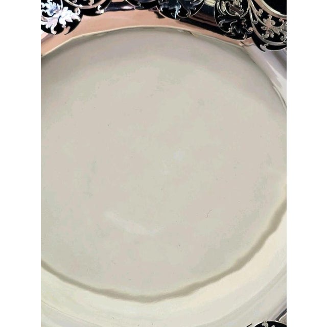 Mid-Century Sterling Silver Fruit Bowl from JB Chatterley, 1972 For Sale - Image 15 of 18