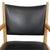 Pp-513 Armchair in Oak and Black Leather by Hans Wegner, 1990s For Sale - Image 4 of 13