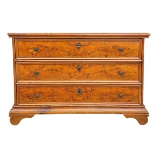 Antique Italian Walnut Dresser, 1700s For Sale