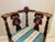 Late 20th Century Renaissance Style Walnut Corner Chair For Sale - Image 4 of 12