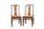 Chinese carved teakwood dining chair/s. The chairs are nicely carved with a dragon below the "Shanghai" kanji. The chair/s...