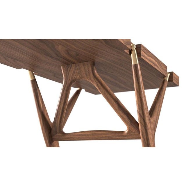 Wood 1947 Console Table by Ico Parisi for Cassina For Sale - Image 7 of 10