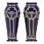 Small Art Nouveau Glazed Ceramic Vases, Set of 2 For Sale