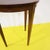2000 - 2009 Wall-Mounted Semi-Circular Carved Wooden Table For Sale - Image 5 of 7