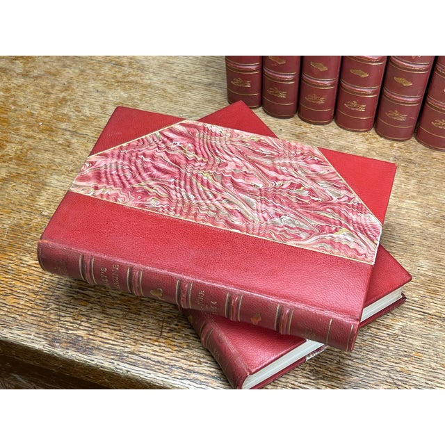 Wonderful Collection 10 Volume Bailey's Magazine of Sports & Pastimes Antique Red Leather Spine Books English Country Equestrian Horse For Sale In New York - Image 6 of 14