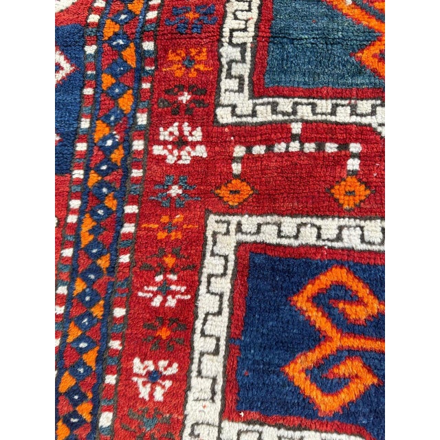 Early 20th Century Kazak Rug, 1920s For Sale - Image 11 of 18