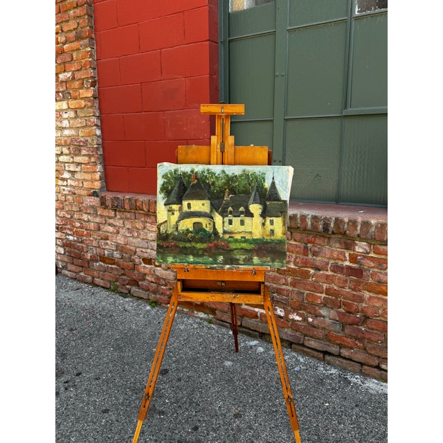 Impressionist 1970 Plein Air Oil Painting For Sale - Image 3 of 9