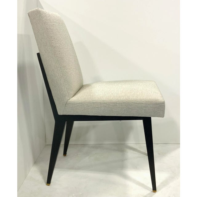 2020s Thomas Pheasant for Baker Furniture Modern Wedge Dining Chairs - Set of 5 For Sale - Image 5 of 9