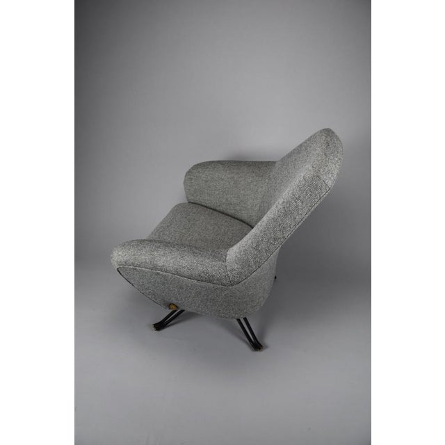Mid-Century Italian P32 Lounge Chair by Osvaldo Borsani for Tecno, 1960 For Sale - Image 6 of 14