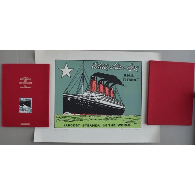 Floch & Riviere, Albany and Sturgess T3, 1984, In Search of Sir Malcolm, Lithograph For Sale - Image 17 of 17