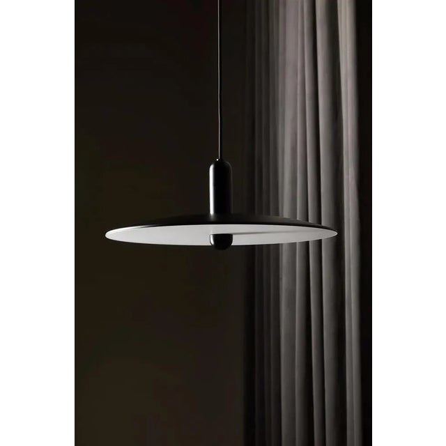 Not Yet Made - Made To Order Large Black Lu Pendant Lamp by Beaverhausen For Sale - Image 5 of 7