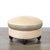 This exquisite pair of Art Deco upholstered ottomans, crafted in France circa 1925, showcases the sophisticated refinement...
