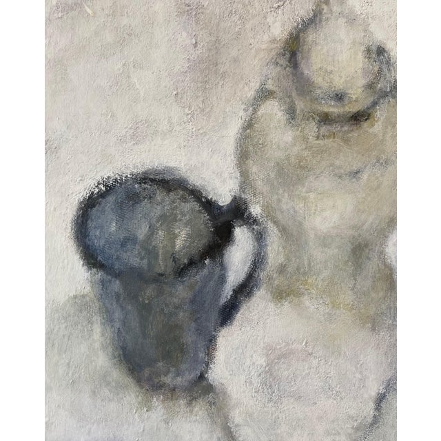 American Betsy Podlach, Still Life Oil Painting Betsy Podlach American Post Feminist Modernist Art For Sale - Image 3 of 11