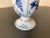 Early 20th Century Antique German Blue and White Porcelain Egg Holder Cup For Sale - Image 11 of 12