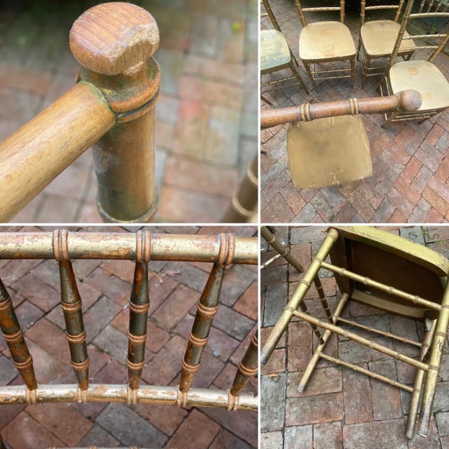 Shelby Williams Vintage Shelby Williams Chiavari Chair - Set of 4) For Sale - Image 4 of 12