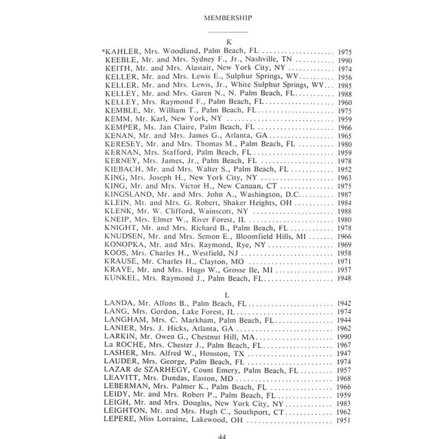 The Everglades Club 1991 Members Annual For Sale In New York - Image 6 of 12