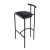 Tokyo Black Stool by Rodney Kinsman for Bieffeplast, 1980s For Sale - Image 18 of 18