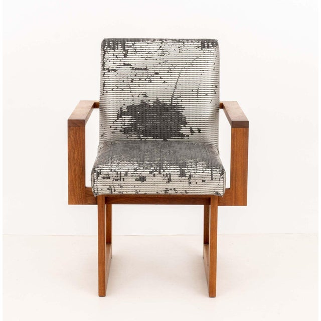 Vladimir Kagan Vladimir Kagan "Cubist" Rosewood Dining Chairs, 8 For Sale - Image 4 of 11