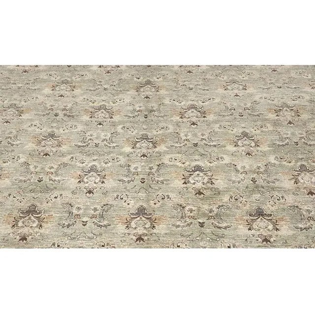 Handwoven European Style Area Rug 5’7″ X 7’9″ For Sale - Image 4 of 11