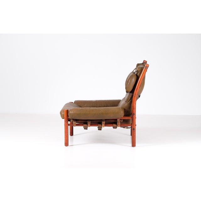Inca Easy Chair attributed to Arne Norell, 1970s For Sale - Image 9 of 16