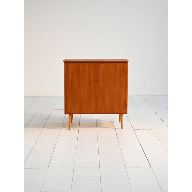 Vintage Northern European Teak Cabinet, 1960s For Sale - Image 3 of 9