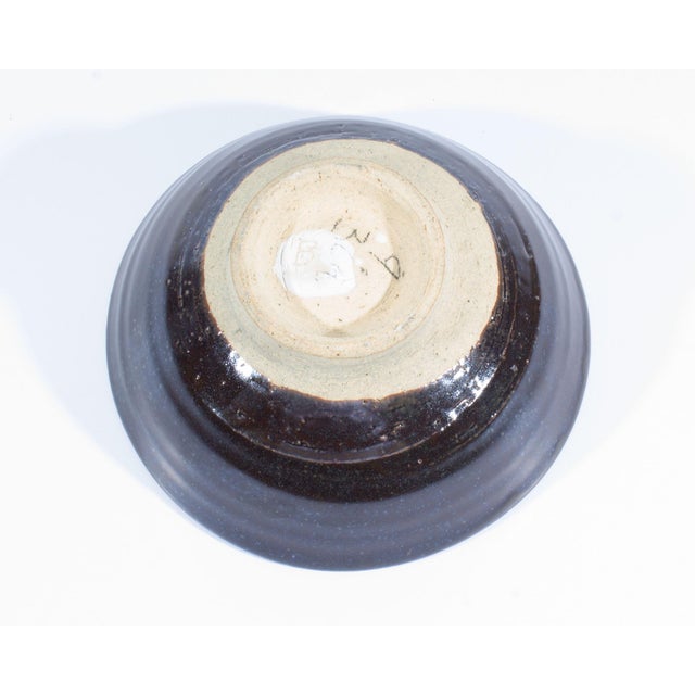 Studio Pottery Stoneware Bowl by Byron Temple For Sale In Indianapolis - Image 6 of 7