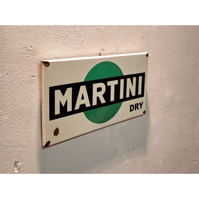 Martini Dry Advertising Sign For Sale - Image 3 of 5