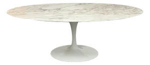 Eero Saarinen for Knoll 50th Anniversary Marble Tulip Dining Table