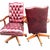 1990s 4 Hancock & Moore Tufted Executive Chairs For Sale - Image 11 of 12