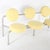Steel and Fabric Bench, 1980s For Sale - Image 9 of 16