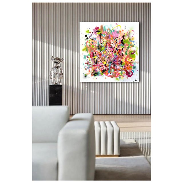 Each artwork is a unique and hand-painted in the United Kingdom and comes Directly from my studio. Medium: Acrylic,...