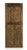 Make a striking statement with this vintage Indian sliding barn door, hand-carved with an intricate lotus mandala motif...