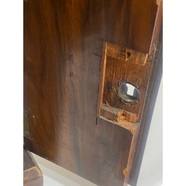 Antique Wood Jewelry Box, 1800’s For Sale - Image 4 of 12