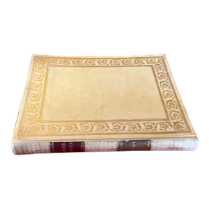 Fine Leather Binding "Voces Populi" by Anstey From Punch, London 1890 Full Vellum