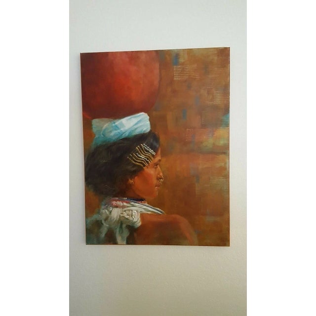 Leslie Clark Original Oil on Canvas Painting For Sale In Los Angeles - Image 6 of 7