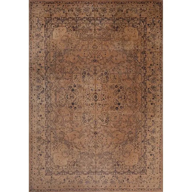 Textile 1920s Turkish Sivas Area Rug 9’0″ X 13’0″ For Sale - Image 7 of 7