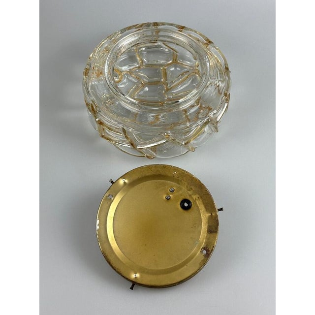 Mid-Century Modern Space Age Ceiling Lamp in Bubble Glass, Germany, 1970s For Sale - Image 3 of 18