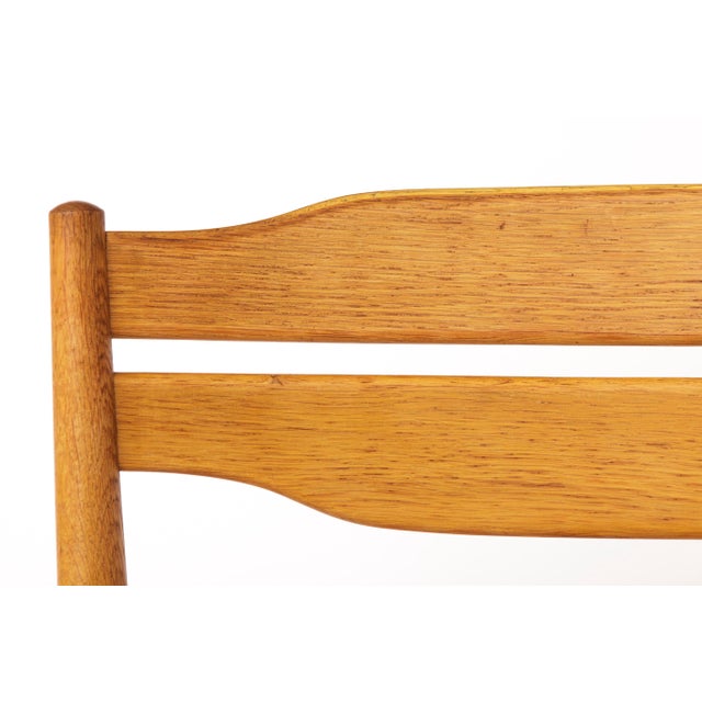 Mid-Century Dining Chairs in Beech and Teak, 1970s, Set of 6 For Sale - Image 12 of 14