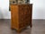 Brown English George III Period 1800s Oak Two Part Geometric Front Five Drawer Chest For Sale - Image 8 of 12