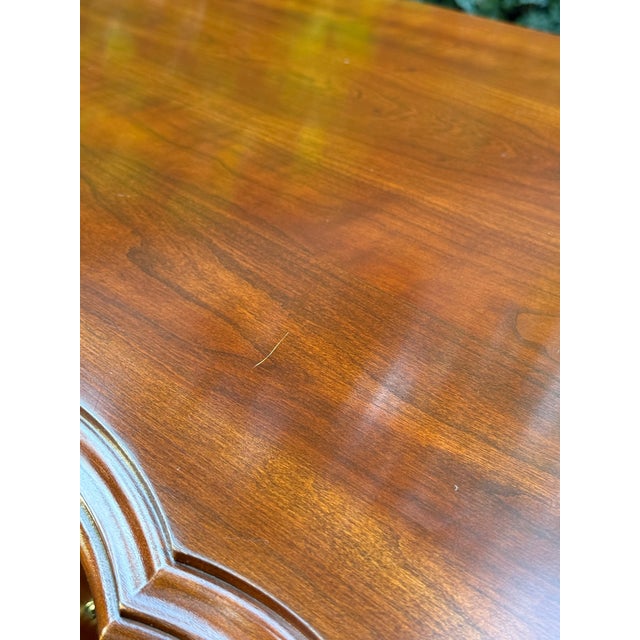 Harden Solid Cherry French Three Drawer Commode / Dresser For Sale - Image 12 of 12