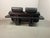 Kroken 2-Seater Sofa in Black Leather by Åke Fribytter for Nelo Möbel, Sweden, 1970s For Sale - Image 9 of 15