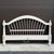 2000s Ethan Allen Country French / Maison Wheatback Full Footboard (37-5630) For Sale In Philadelphia - Image 6 of 14